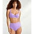 thumbnail image 4 of Anne Cole - Convertible High Waist Shirred Swim Bottom, 4 of 6