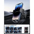 thumbnail image 4 of Car Phone Holder 360 Degree Rotating Car Air Vent Mount GPS Phone Holder for iPhone Android Smartphone, 4 of 5