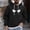 Black Clearance Shirt, variant on Anime Y2K Hoodie Yellow Hooded Thermal Shirt Men Mens Sweatshirt,XL