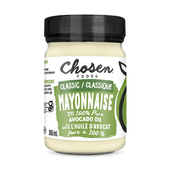 Chosen Foods - Avocado Oil Mayo Original - 12 fl. oz., Chosen Foods Avocado Oil Mayonnaise