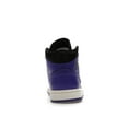 thumbnail image 4 of Jordan Women's 1 Mid Purple Black Shoes, from StockX, 4 of 5