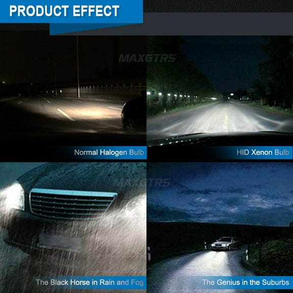 Zyutaosan 2Pcs D3S Hid Xenon Car Headlight Light Lamp Bulb 35W 6000K Bulb