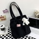 thumbnail image 2 of Minnieouse Manténgase a la moda con un bolso de hombro versátil y amplias aplicaciones para cualquier ocasión Bolso de gran capacidad Bolsas de mensajero y de hombro Gris oscuro, 2 of 6