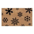 thumbnail image 2 of Christmas Door Mat -Winter Door Mat 16 X 24 Inch, Snowflake Door Mat for Covered Outdoor Area, Outdoor Winter Doormat, Winter Floor Rug, Snowflake Coir Welcome Mat, 2 of 5