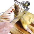 thumbnail image 5 of 2pcs Stainless Steel Meat Lifting Forks, Silver, 5 of 5