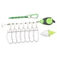 thumbnail image 5 of Encordador de pesca portátil con 7 broches de acero inoxidable y hebilla de seguridad para peces vivos Medio, 5 of 9