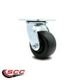 thumbnail image 2 of 4 Inch Polyolefin Wheel Swivel Caster with Ball Bearing Service Caster Brand, 2 of 2