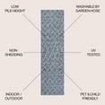 thumbnail image 4 of JONATHAN Y SANTA MONICA 2 x 8 Runner Rug, Madaba Moroccan Trellis - Navy/Light Gray, SMB114B-28, 4 of 10