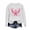 White, variant on Nmnitkp Women Breast Cancer Awareness Sweatshirt Pink Ribbon Inspirational Tops Casual Long Sleeve Fall Winter Pullover Pink,L