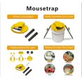 thumbnail image 3 of Ratones Inteligente Reutilizable Plástico Flip And Slide Mousetrap Desmontable Reset Slope Cubo Trampa Humana Para Ratas Para Exteriores En Interiores Cateissary HA046342-02, 3 of 6