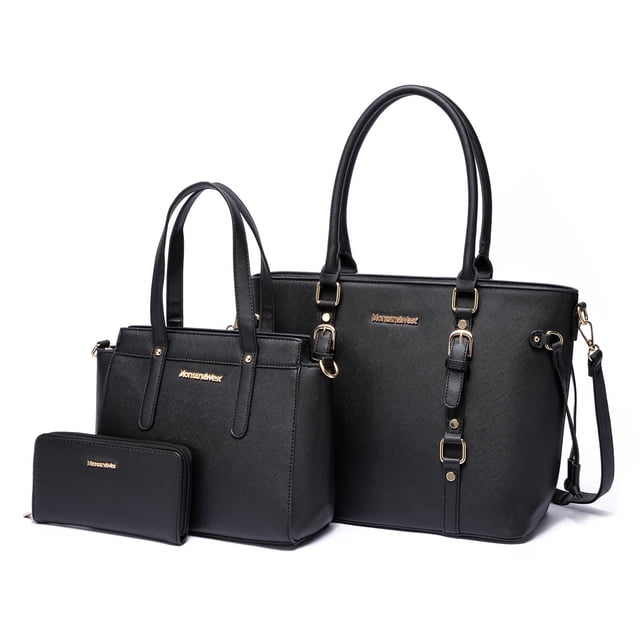 Set de monedero Montana West, bolso tipo cartera de piel para mujer