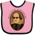thumbnail image 3 of Inktastic Read More Shakespeare Fun Boys or Girls Baby Bib, 3 of 4