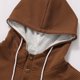thumbnail image 5 of pstuiky Camisas casuales de manga larga para hombre, Blusa informal holgada de color liso con botones y cordón de moda para hombre, de manga larga, con capucha camisetas de hombre m, 5 of 9