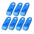 thumbnail image 4 of Heavy-Duty Windproof Tent Clips with Locking Teeth Grip for Secure Tarp & Awning Attachment in Storms, 7-Pack Outdoor Camping & Sailing Accessory Set(Multicolor),Ccwuwei, 4 of 9
