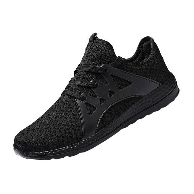 Corrientes Negros Hombres Zapatillas Deportivas Transpirables Al Casuales Que Caminan 44 Yuyangstore Zapatillas de deporte de los hombres