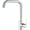 Silver B, variant on Waterfall Faucet 360° Rotating Splash Proof Basin Hot Cold Water Sink Mixer Brass Tap for Kitchen Bathroom Single Holder and Hole Tapware for Laundry Utility Rv