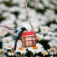 thumbnail image 5 of Monarch Abode Hummingbird Feeder, Single, Pure Copper, 5 of 7