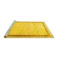 thumbnail image 2 of Ahgly Company Machine Washable Indoor Rectangle Persian Yellow Traditional Area Rugs, 5' x 8', 2 of 4