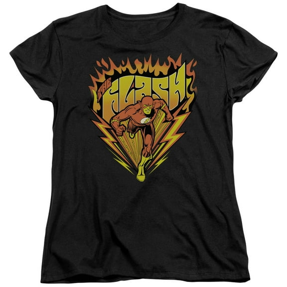 DC Comics Flash Blazing Speed S/S Women's T-Shirt Black