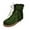 Green, variant on Fesfesfes Ankle Boots for Women Tassel Tound Shoes Casual Plus Size Flat Shoes 5.5(36)