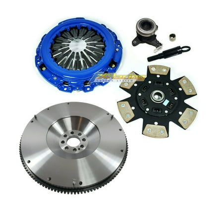 FX STAGE 3 CLUTCH KIT SLAVE CYL 4140 BILLET STEEL FLYWHEEL fits NISSAN 350Z 370Z G35 G37