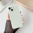 thumbnail image 2 of Designed for iPhone 14 Case,Simple Cute Candy Colorful Case for Girls Women,Soft Slim TPU Bumper Shockproof Protective Cover for iPhone 14,6.1 inch-Light Green, 2 of 8