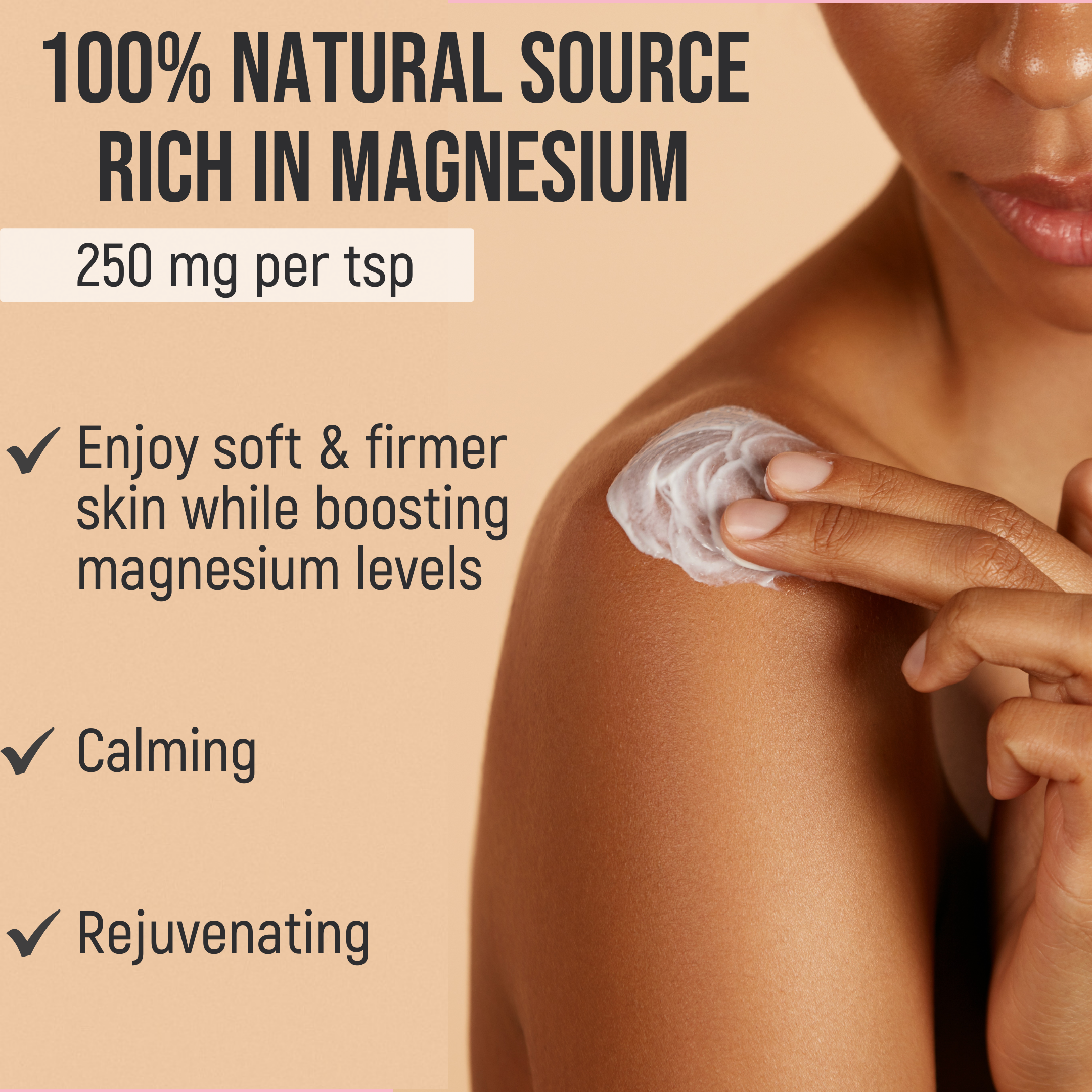 MagnumSolace Magnesium Lotion with Aloe & Shea Butter, 4 oz photo 4