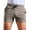 Khaki, variant on XMMSWDLA Mens Shorts Casual Elastic Waist Athletic Gym Summer Beach Shorts with Pockets Gray Boys Athletic Shorts