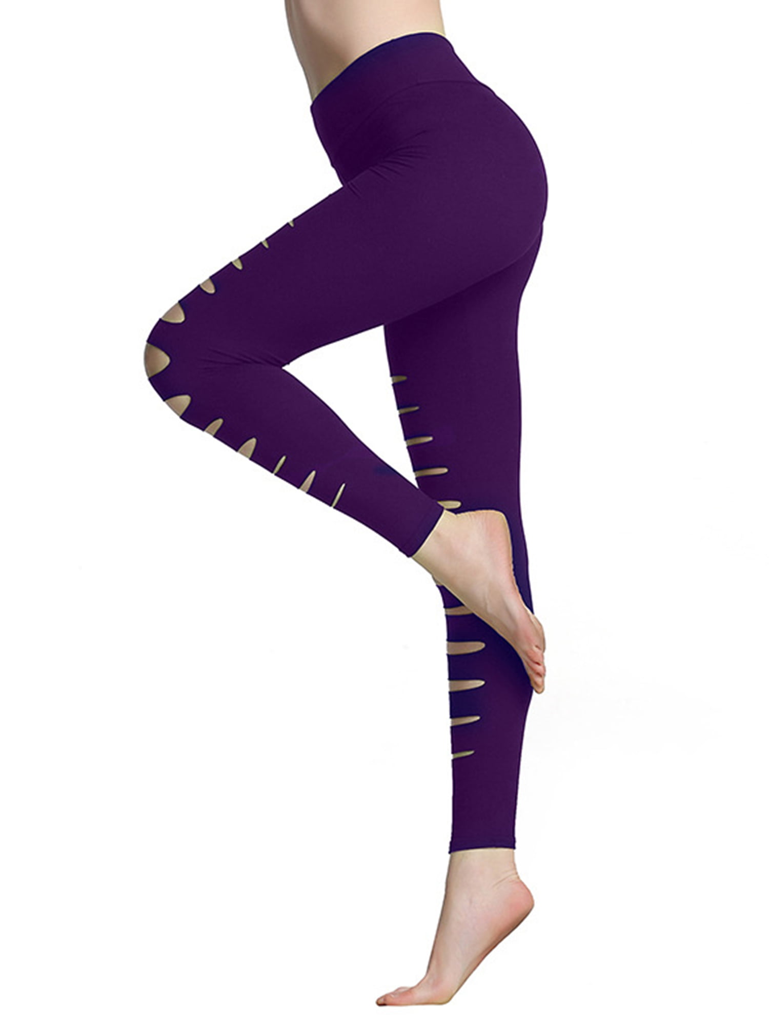 Details about   Womens High Waist Yoga Pants Push Up Leggings  Trousers Running Seamless Stretch 