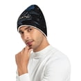 thumbnail image 6 of BZSMCE Winter Beanie Hats Casual Warm Cozy CapEternal Cosmic Thorns Pattern, 6 of 7