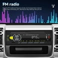 thumbnail image 4 of JIAHAOO Car Stereo Single Din 7 Colour Button Lights For Car Modification Enthusiasts Vehicle Audio Replacement, 4 of 9