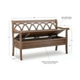 thumbnail image 6 of Elliana Storage Bench, Natural Driftwood, 6 of 6