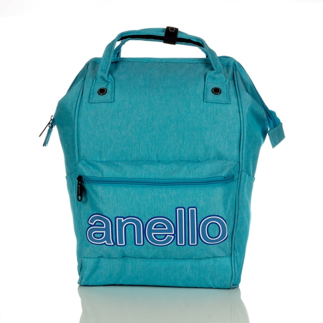 Handbag Anello "Blue Letters"