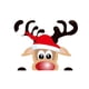 thumbnail image 2 of Speravity Adhesivo para ventana de coche con forma de Animal, repuesto autoadhesivo lateral trasero, adhesivo decorativo de Navidad, accesorios Ventana automotriz, 2 of 6