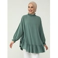 thumbnail image 2 of Green Almond - Polo neck - Tunic - Refka, 2 of 6