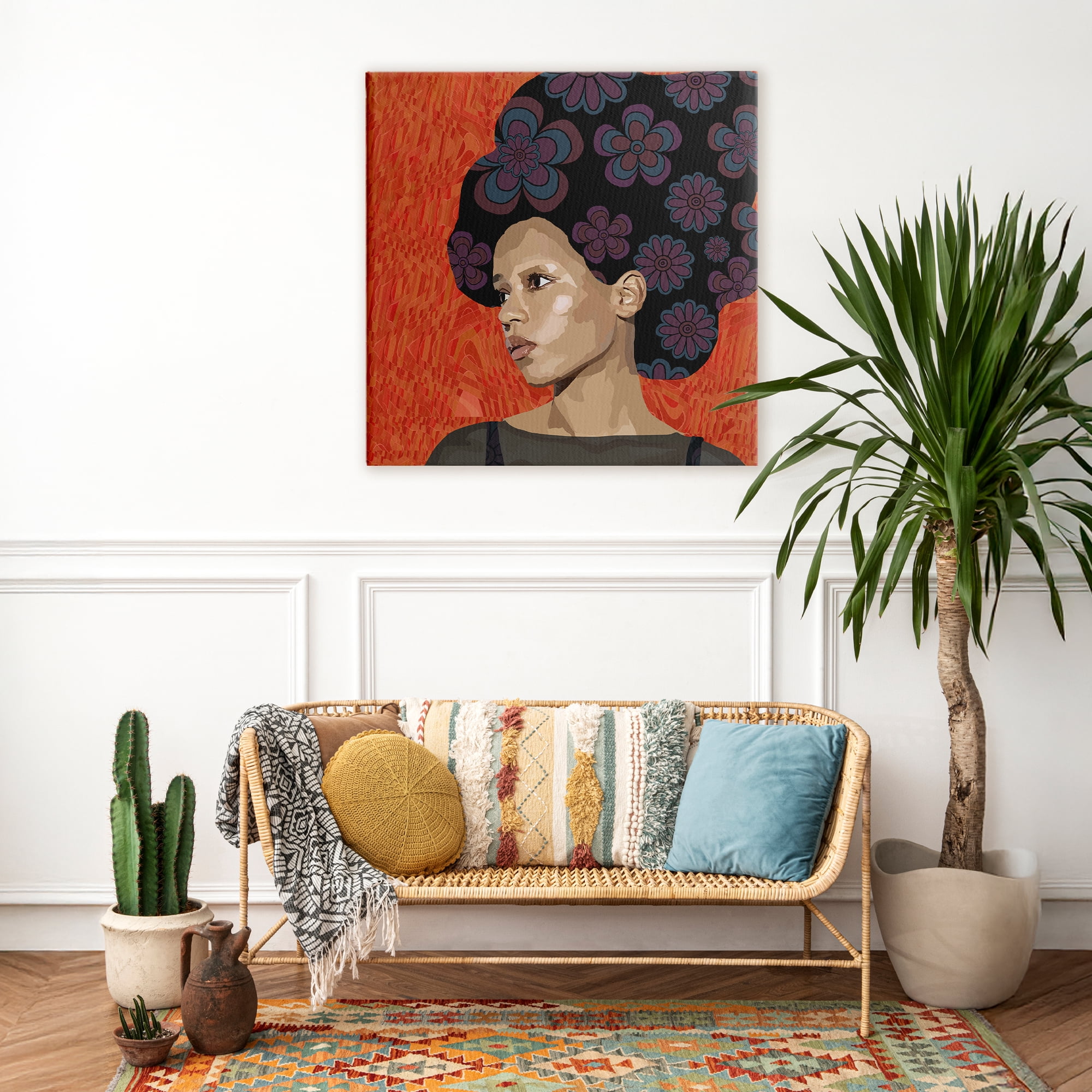 Stupell Industries Portrait Of A Dreamer Canvas Wall Art, design by Lynnda Rakos