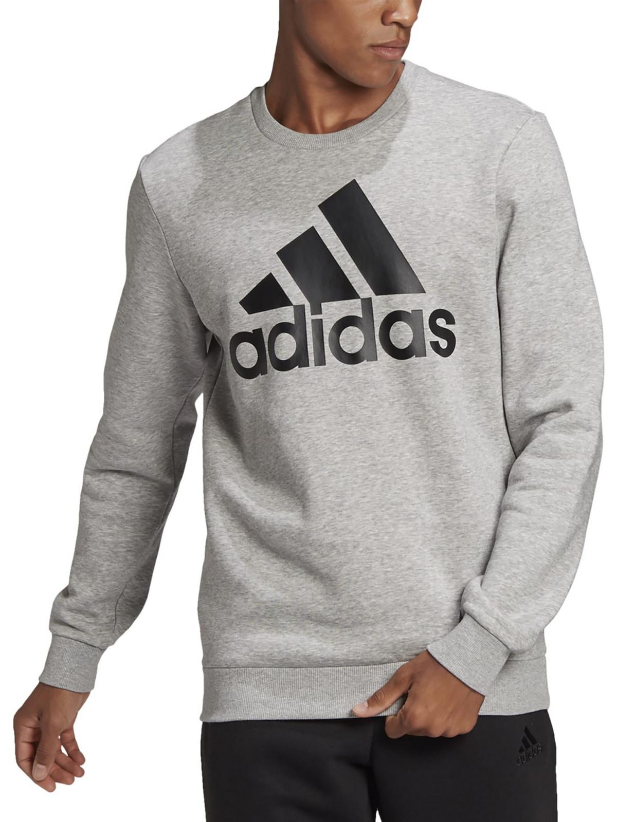 Adidas Essentials Crewneck Logo Men's Sweatshirt photo 1