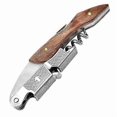 thumbnail image 1 of 1 Pcs Professional Corkscrew, Sommelier Knife, Waiter Knife With Bottle Opener And Foil Cutter, Bottle Opener In Stainless Steel And Redwood, 1 of 3
