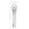 thumbnail image 3 of 4pcs Zipper Pull Replacement Detachable Zipper Pull Tabs Metal Zipper Fixer Suitcase Zipper Pull Tab Repair For Luggage Suitcase, 3 of 8