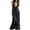 Dark Blue, variant on ZQUUVOU Maxi Dresses for Women V Neck Ruffle Sleeveless Loose Flowy Tiered Sundress Vintage Boho Sun Dresses Burgundy