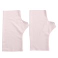 thumbnail image 5 of Bmisegm Gloves for Women Summer Ice Silk Half Finger Breathable Thin Sun Blocking Driving Cycling Outdoor Mittens Pink, 5 of 5