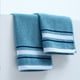 thumbnail image 1 of Toalla Facial de Algodón Suave y Grueso de 74 X 34 Cm | Toalla Absorbente, Duradera y de Color Liso | Toalla de Regalo para Spa, Baño, Playa, Dormitorio | Opciones: Azul, Blanco y Café, 1 of 6