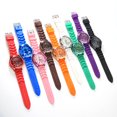 thumbnail image 2 of NUZYZ Jelly Watch Convenient to Wear Comfortable Bright Color Especial Quartz Watch for Gift, 2 of 8