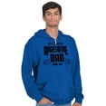 thumbnail image 3 of This is What Awesome Dads Look Like Zip Hoodie Sweatshirt Men Brisco Brands S, 3 of 6
