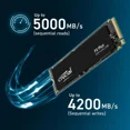 thumbnail image 3 of Crucial P3 Plus Lecteur SSD Interne, PCIe Gen4, M.2 2280, 500GB/1 To/2 To, 3 of 6