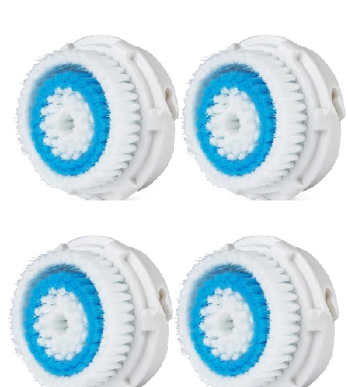 4x Muzott  DEEP PORE Brush Heads for Clarisonic Mia, Mia2, Pro Plus replacement head