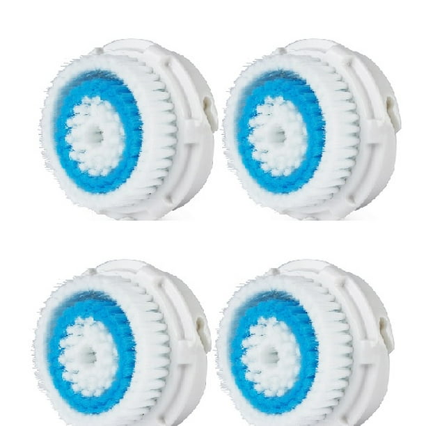 4x Muzott DEEP PORE Brush Heads for Clarisonic Mia, Mia2, Pro Plus