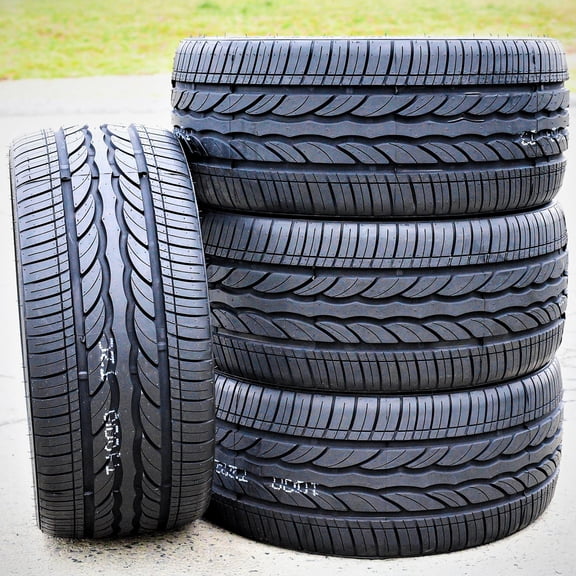 Set of 4 (FOUR) Leao Lion Sport UHP 255/45R18 103W A/S High Performance Tires Fits: 2005-13 Toyota Tacoma X-Runner, 2007-10 Ford Mustang Shelby GT500
