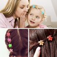 thumbnail image 2 of 40 Pcs Colorful Mini Hair Claw Clips Clamps Accessories for Baby Toddler Girls Decorative Bun Thin Hair, 2 of 6