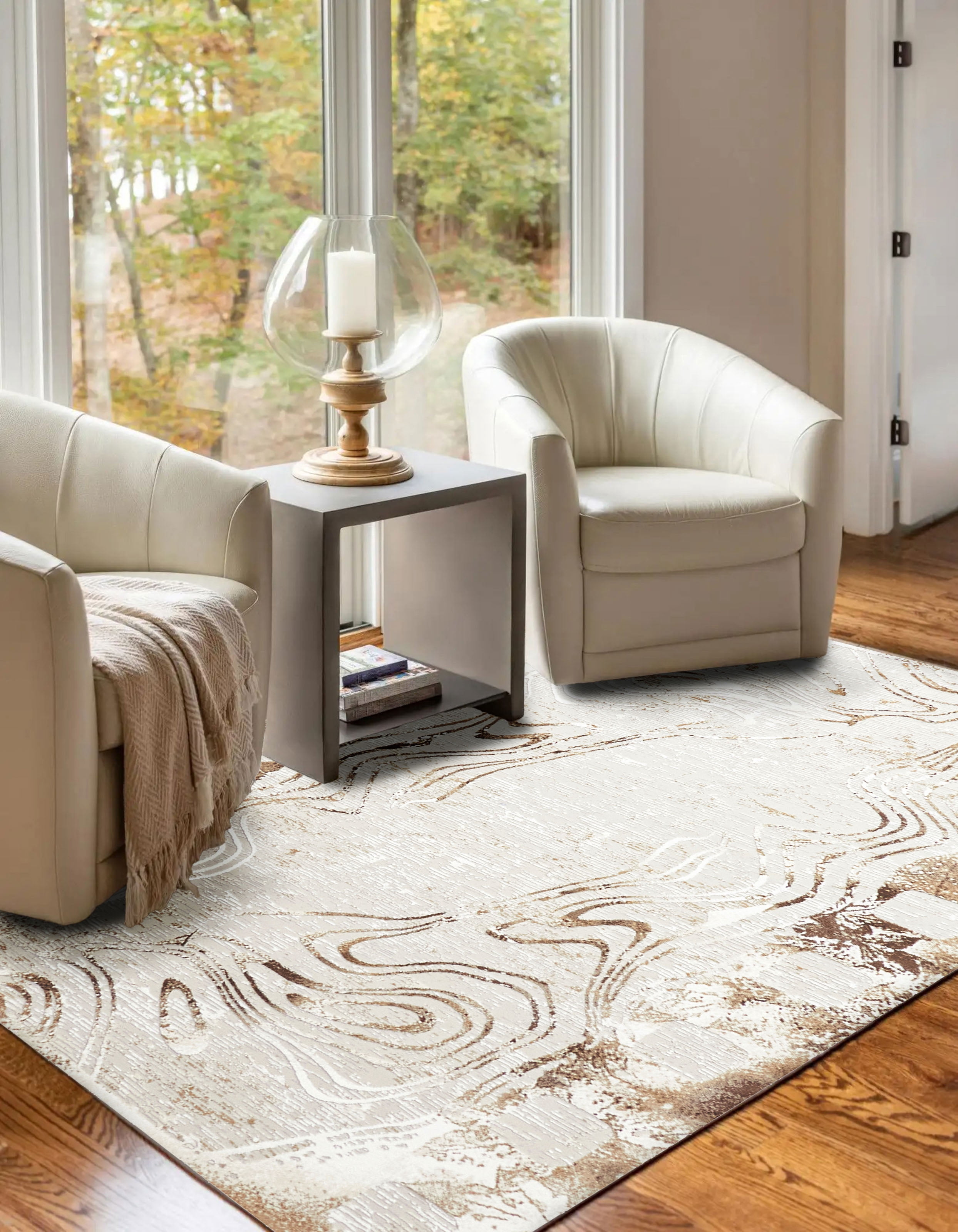ECARPET Nova Contemporary/Modern Area Rug for Living Room, Bedroom, Dining Entrance, Hallway and More